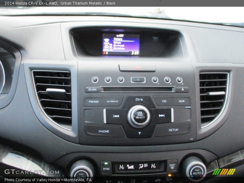 Urban Titanium Metallic / Black 2014 Honda CR-V EX-L AWD