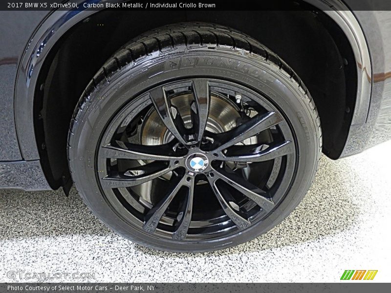 Carbon Black Metallic / Individual Criollo Brown 2017 BMW X5 xDrive50i