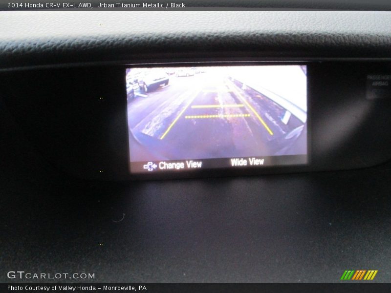 Urban Titanium Metallic / Black 2014 Honda CR-V EX-L AWD