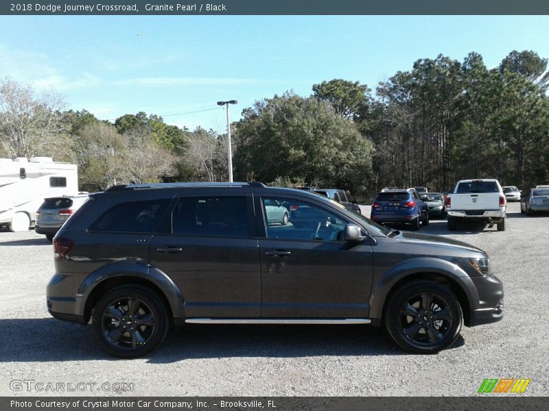 Granite Pearl / Black 2018 Dodge Journey Crossroad