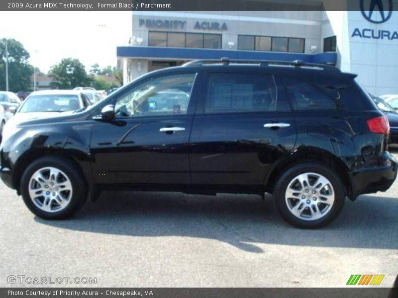 Formal Black / Parchment 2009 Acura MDX Technology