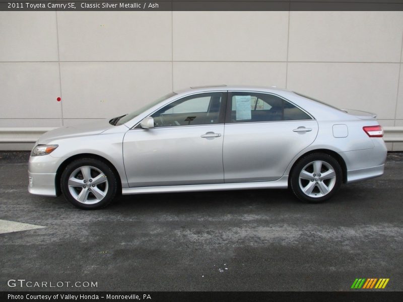 Classic Silver Metallic / Ash 2011 Toyota Camry SE