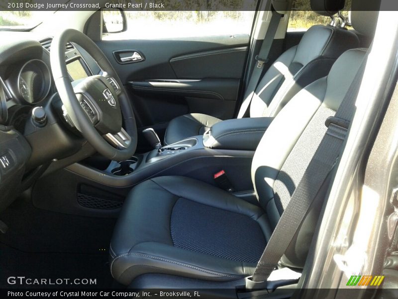 Granite Pearl / Black 2018 Dodge Journey Crossroad