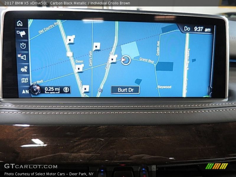 Carbon Black Metallic / Individual Criollo Brown 2017 BMW X5 xDrive50i