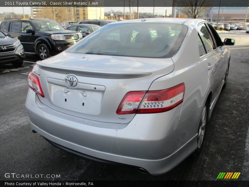 Classic Silver Metallic / Ash 2011 Toyota Camry SE