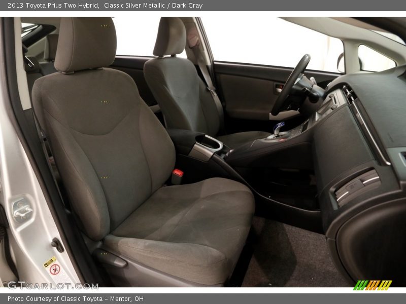 Classic Silver Metallic / Dark Gray 2013 Toyota Prius Two Hybrid