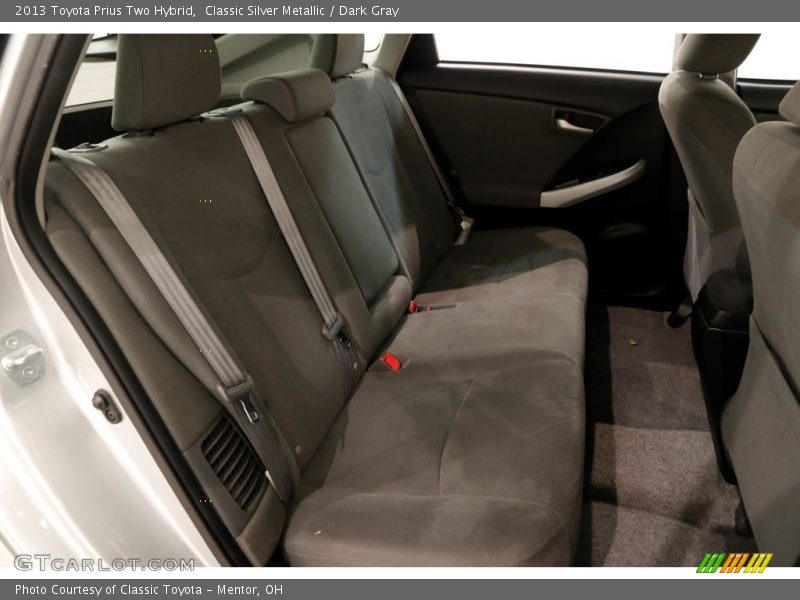 Classic Silver Metallic / Dark Gray 2013 Toyota Prius Two Hybrid