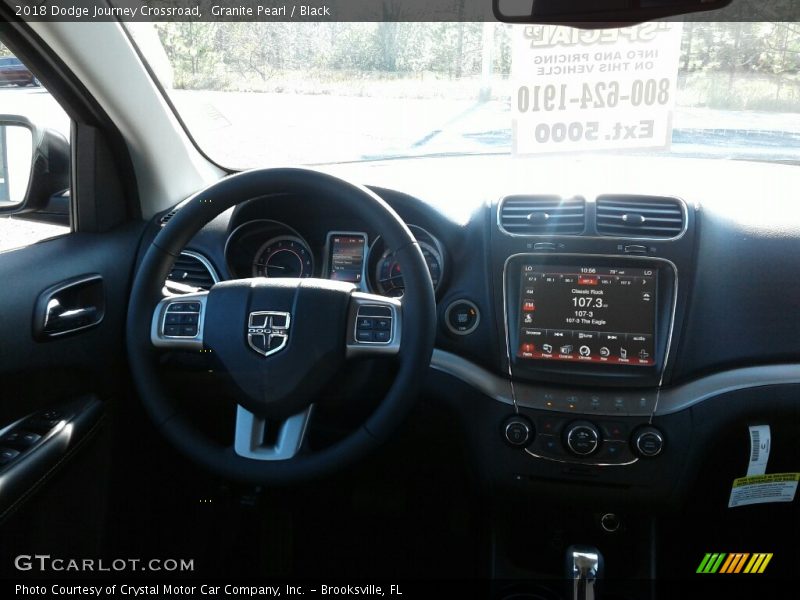Granite Pearl / Black 2018 Dodge Journey Crossroad