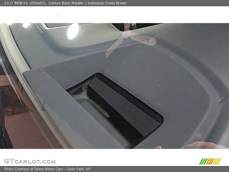 Carbon Black Metallic / Individual Criollo Brown 2017 BMW X5 xDrive50i