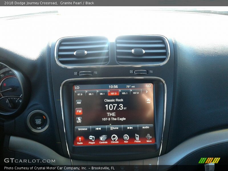 Granite Pearl / Black 2018 Dodge Journey Crossroad