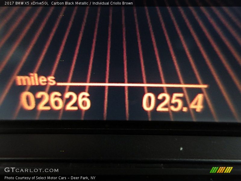 Carbon Black Metallic / Individual Criollo Brown 2017 BMW X5 xDrive50i