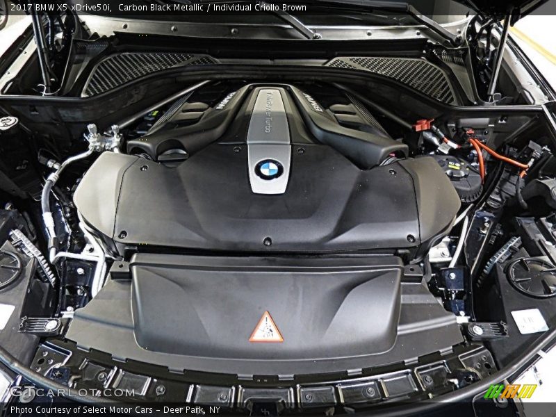  2017 X5 xDrive50i Engine - 4.4 Liter TwinPower Turbocharged DOHC 32-Valve VVT V8