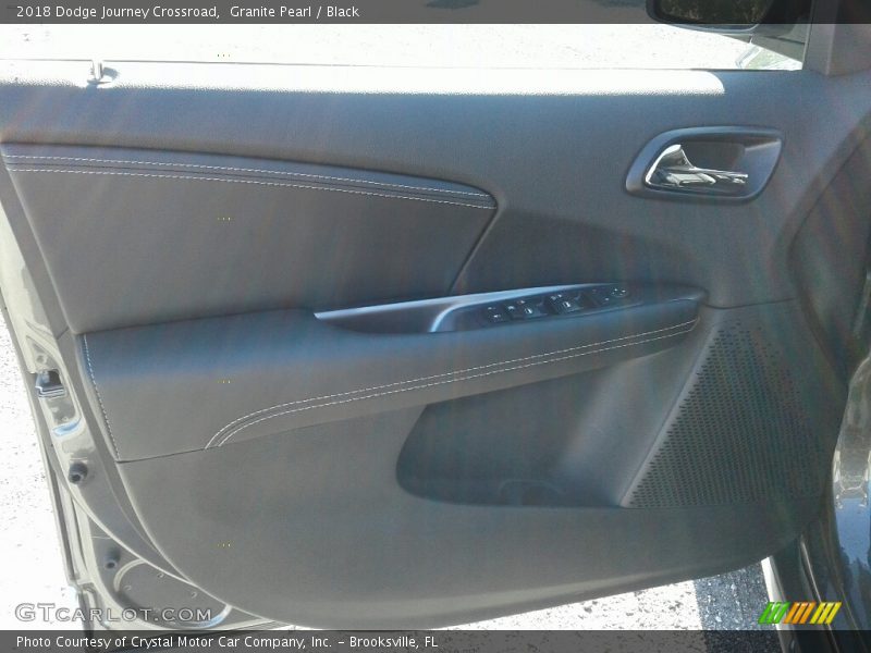 Granite Pearl / Black 2018 Dodge Journey Crossroad