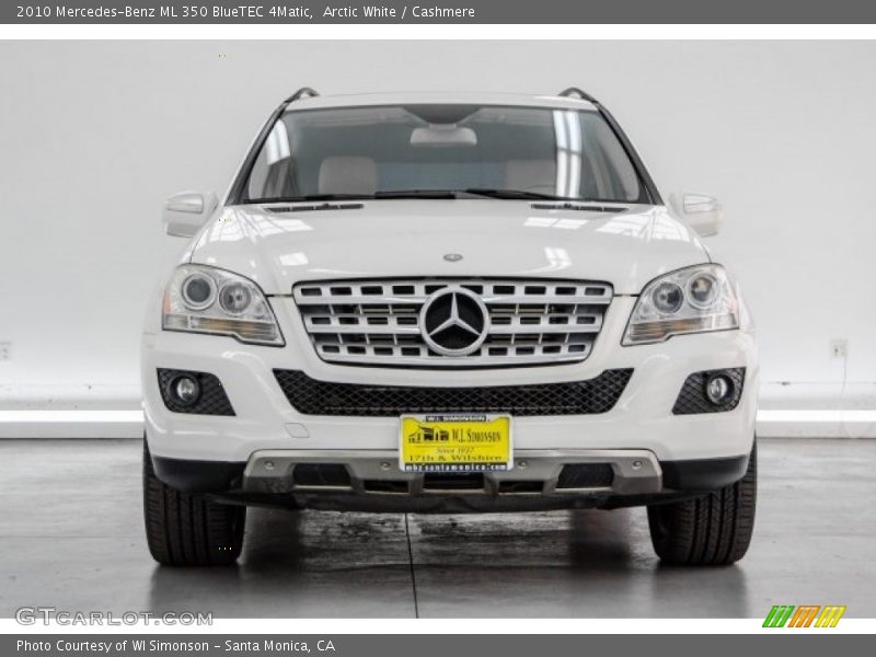 Arctic White / Cashmere 2010 Mercedes-Benz ML 350 BlueTEC 4Matic