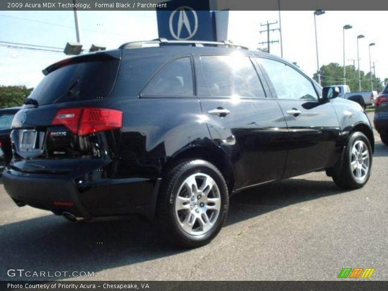 Formal Black / Parchment 2009 Acura MDX Technology