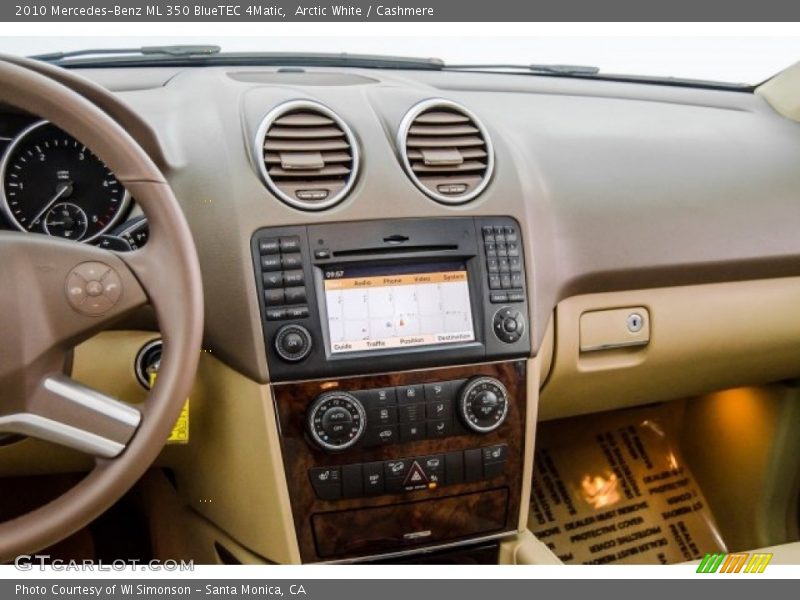 Arctic White / Cashmere 2010 Mercedes-Benz ML 350 BlueTEC 4Matic