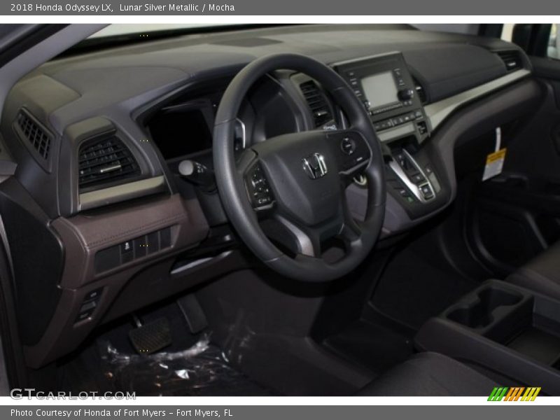 Lunar Silver Metallic / Mocha 2018 Honda Odyssey LX