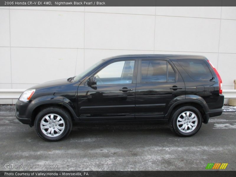 Nighthawk Black Pearl / Black 2006 Honda CR-V EX 4WD