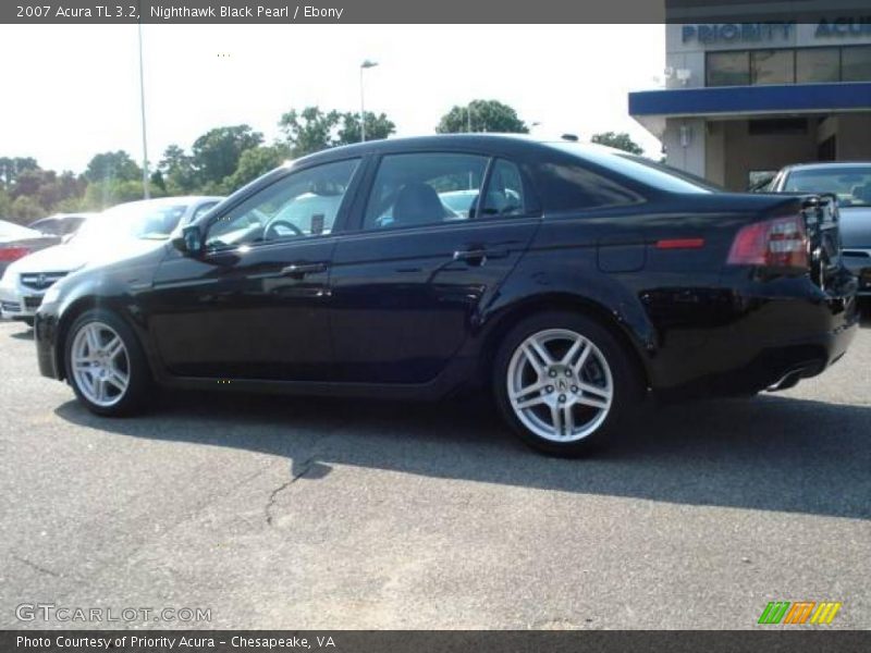 Nighthawk Black Pearl / Ebony 2007 Acura TL 3.2