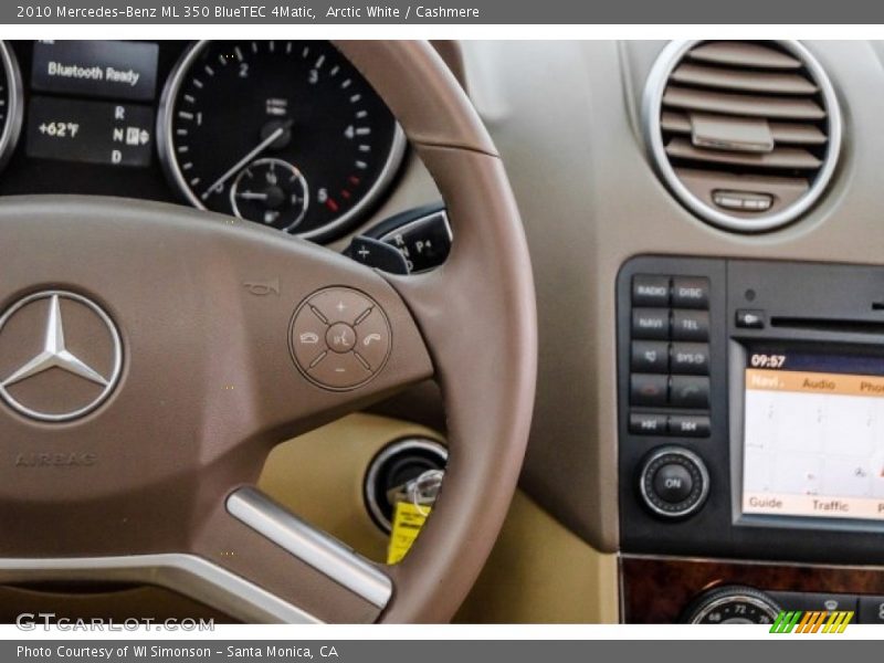 Arctic White / Cashmere 2010 Mercedes-Benz ML 350 BlueTEC 4Matic