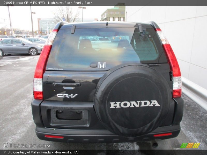 Nighthawk Black Pearl / Black 2006 Honda CR-V EX 4WD