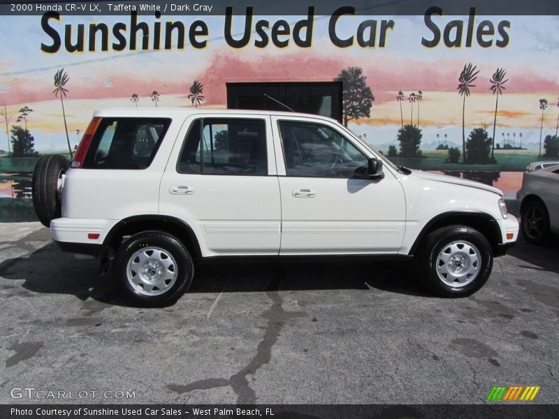 Taffeta White / Dark Gray 2000 Honda CR-V LX