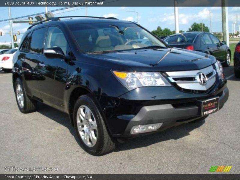 Formal Black / Parchment 2009 Acura MDX Technology