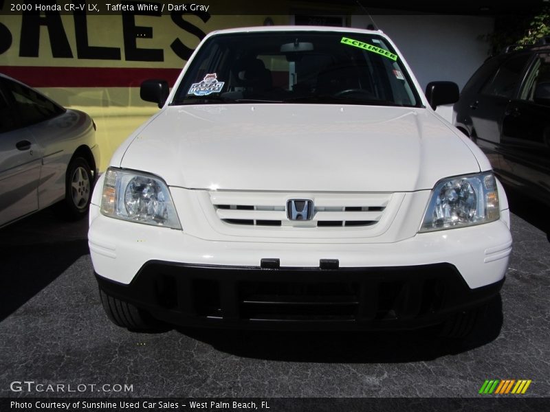 Taffeta White / Dark Gray 2000 Honda CR-V LX