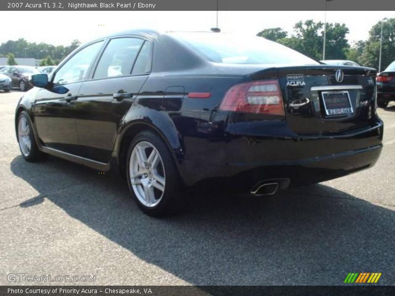 Nighthawk Black Pearl / Ebony 2007 Acura TL 3.2