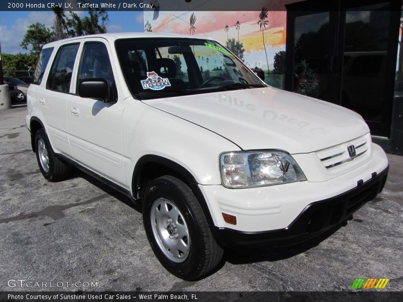 Taffeta White / Dark Gray 2000 Honda CR-V LX