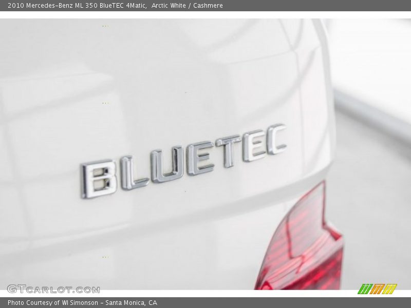 Arctic White / Cashmere 2010 Mercedes-Benz ML 350 BlueTEC 4Matic