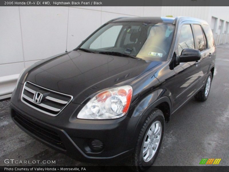 Nighthawk Black Pearl / Black 2006 Honda CR-V EX 4WD
