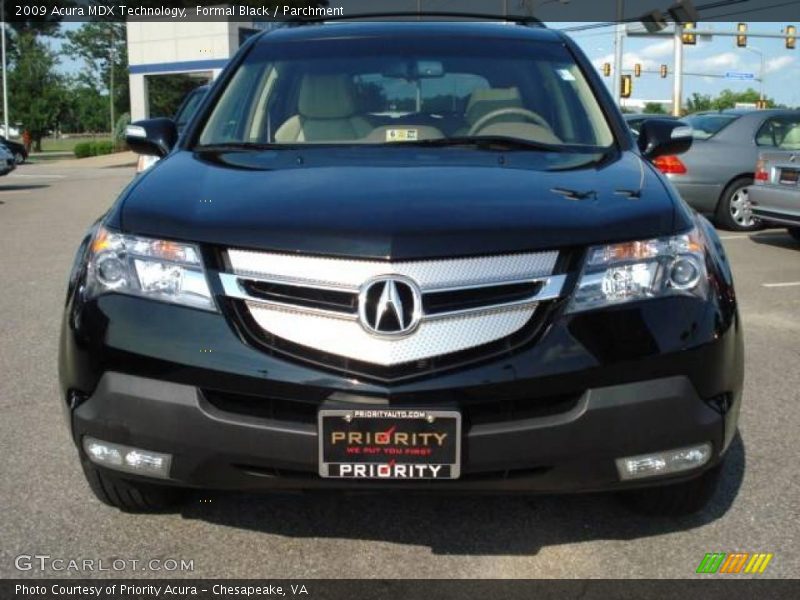 Formal Black / Parchment 2009 Acura MDX Technology