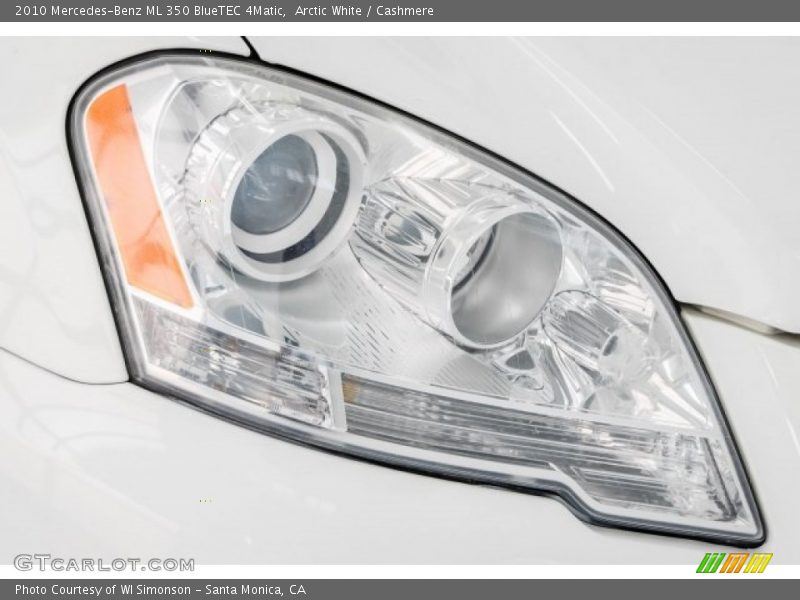 Arctic White / Cashmere 2010 Mercedes-Benz ML 350 BlueTEC 4Matic
