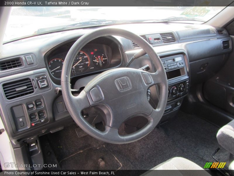Taffeta White / Dark Gray 2000 Honda CR-V LX