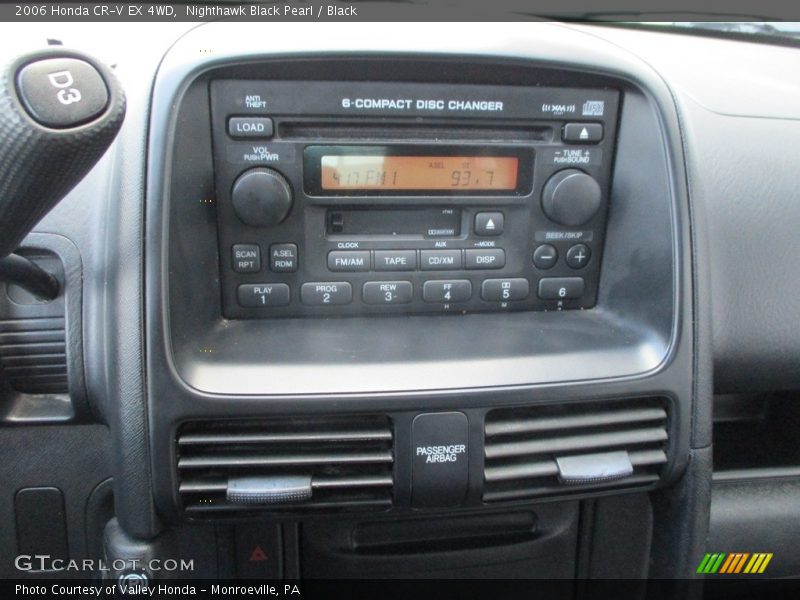 Nighthawk Black Pearl / Black 2006 Honda CR-V EX 4WD