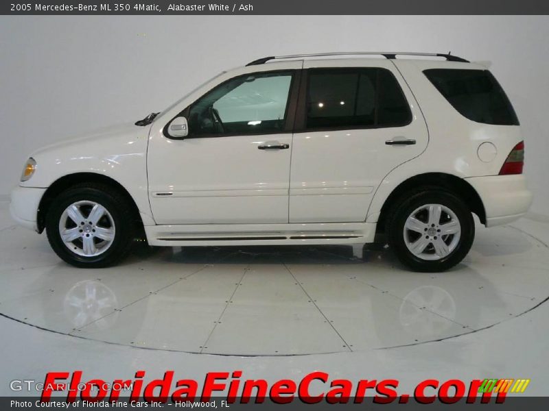 Alabaster White / Ash 2005 Mercedes-Benz ML 350 4Matic