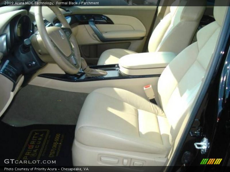 Formal Black / Parchment 2009 Acura MDX Technology