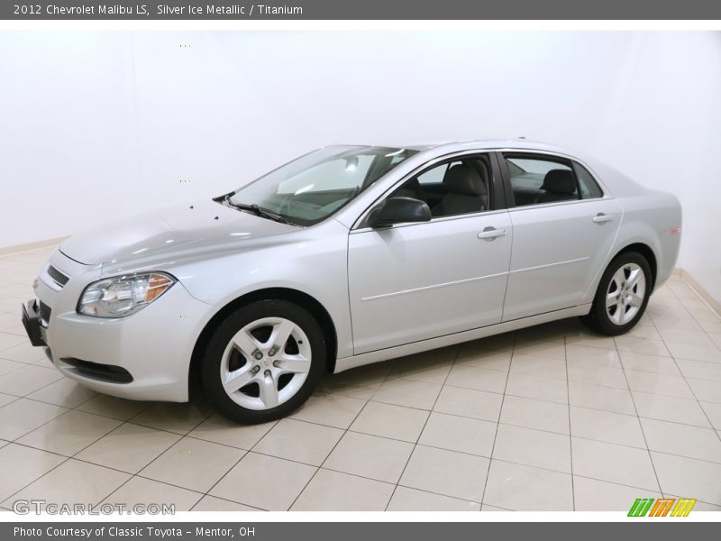 Silver Ice Metallic / Titanium 2012 Chevrolet Malibu LS