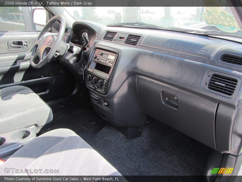 Taffeta White / Dark Gray 2000 Honda CR-V LX