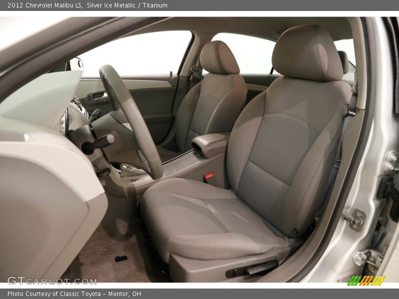 Silver Ice Metallic / Titanium 2012 Chevrolet Malibu LS