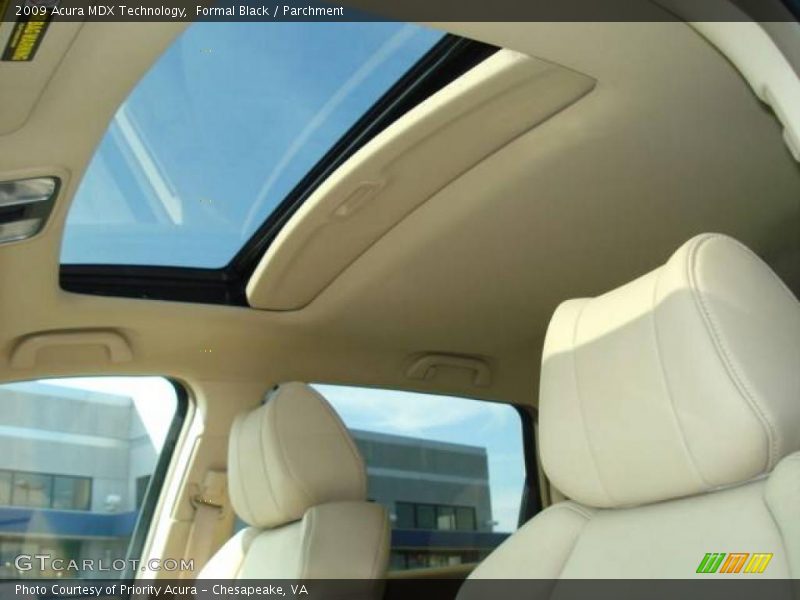 Formal Black / Parchment 2009 Acura MDX Technology