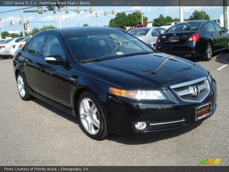 Nighthawk Black Pearl / Ebony 2007 Acura TL 3.2