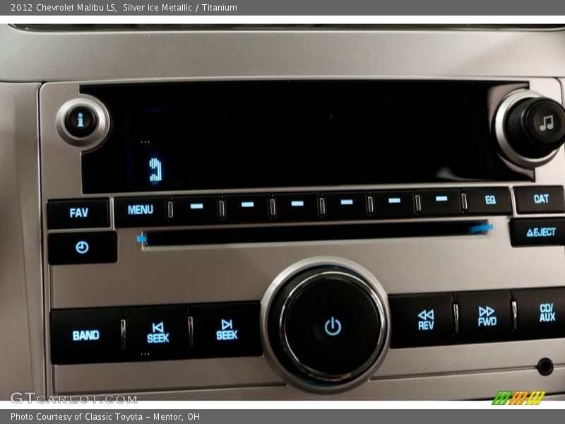 Silver Ice Metallic / Titanium 2012 Chevrolet Malibu LS