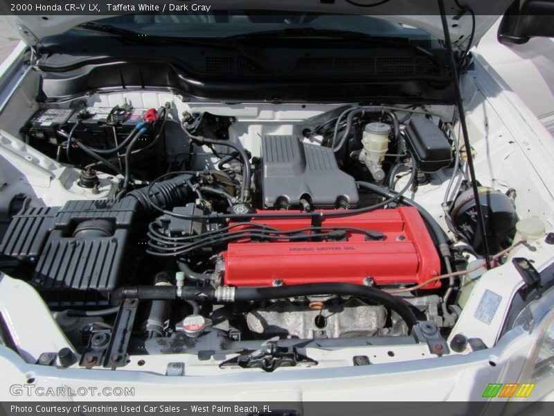 Taffeta White / Dark Gray 2000 Honda CR-V LX