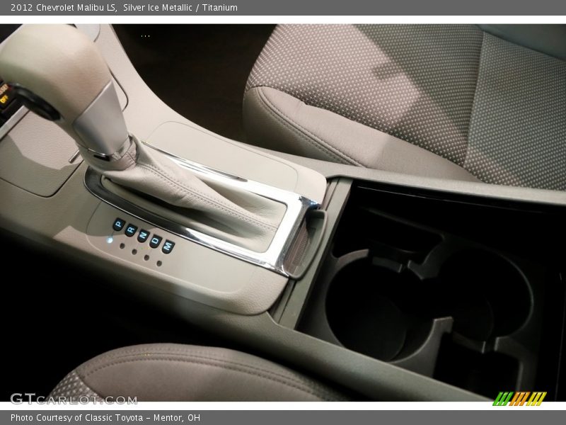 Silver Ice Metallic / Titanium 2012 Chevrolet Malibu LS