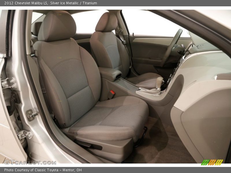 Silver Ice Metallic / Titanium 2012 Chevrolet Malibu LS