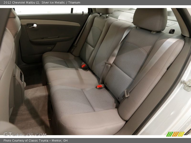 Silver Ice Metallic / Titanium 2012 Chevrolet Malibu LS