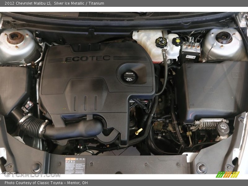 Silver Ice Metallic / Titanium 2012 Chevrolet Malibu LS