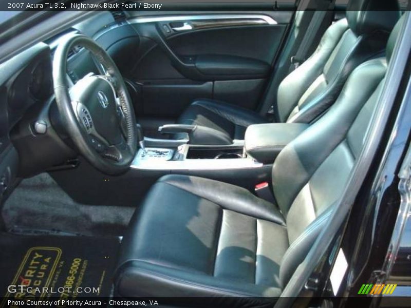 Nighthawk Black Pearl / Ebony 2007 Acura TL 3.2